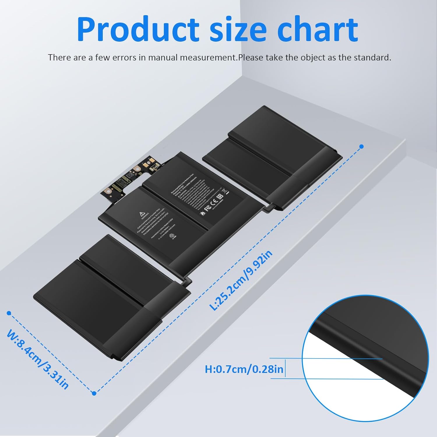 Asuncell Batteria A1964 A1989 per MacBook Pro 13 Inch - immagine 4