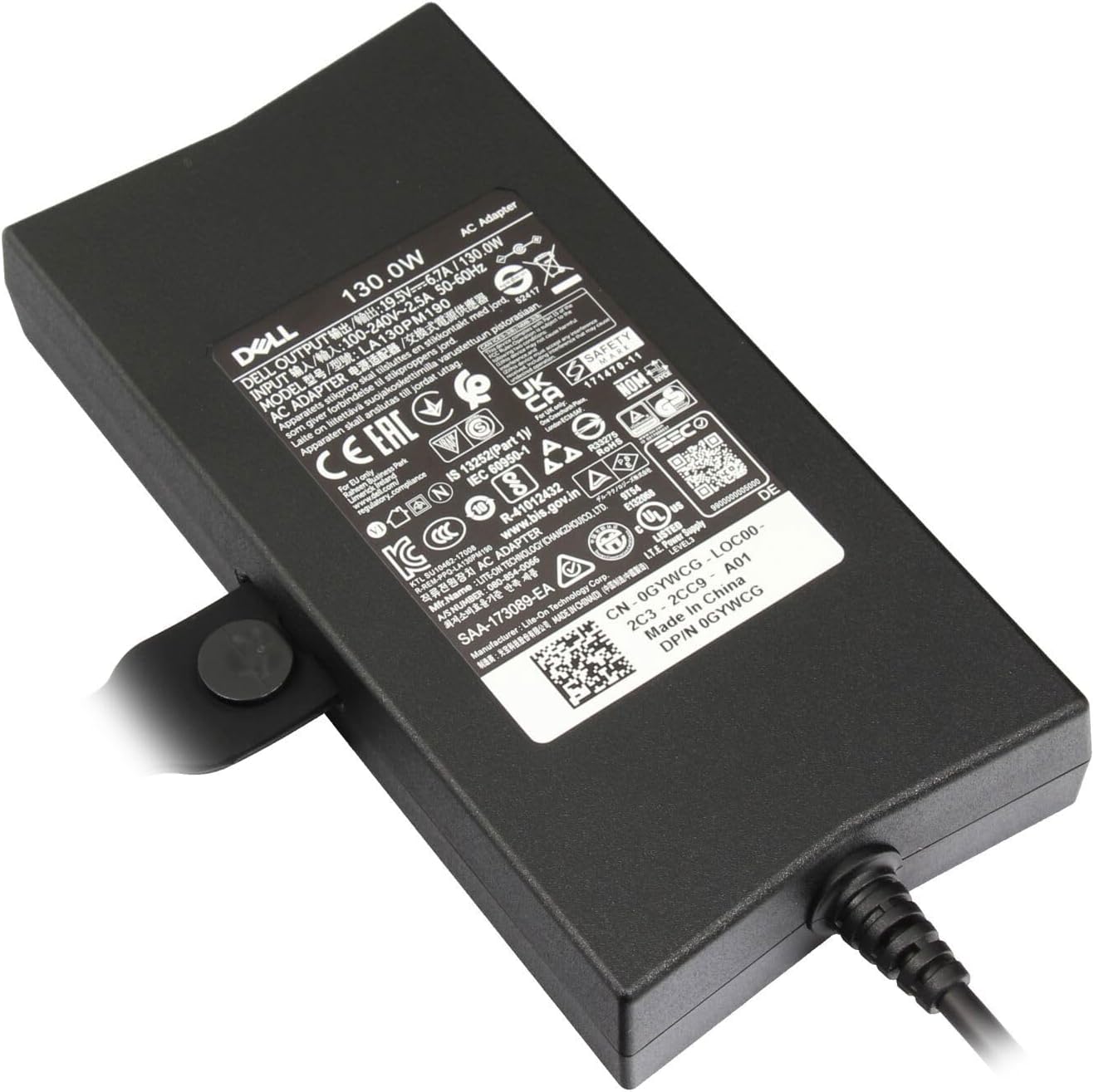 Dell XPS (L502X) originale alimentatore 130 watt forma sottile - immagine 1