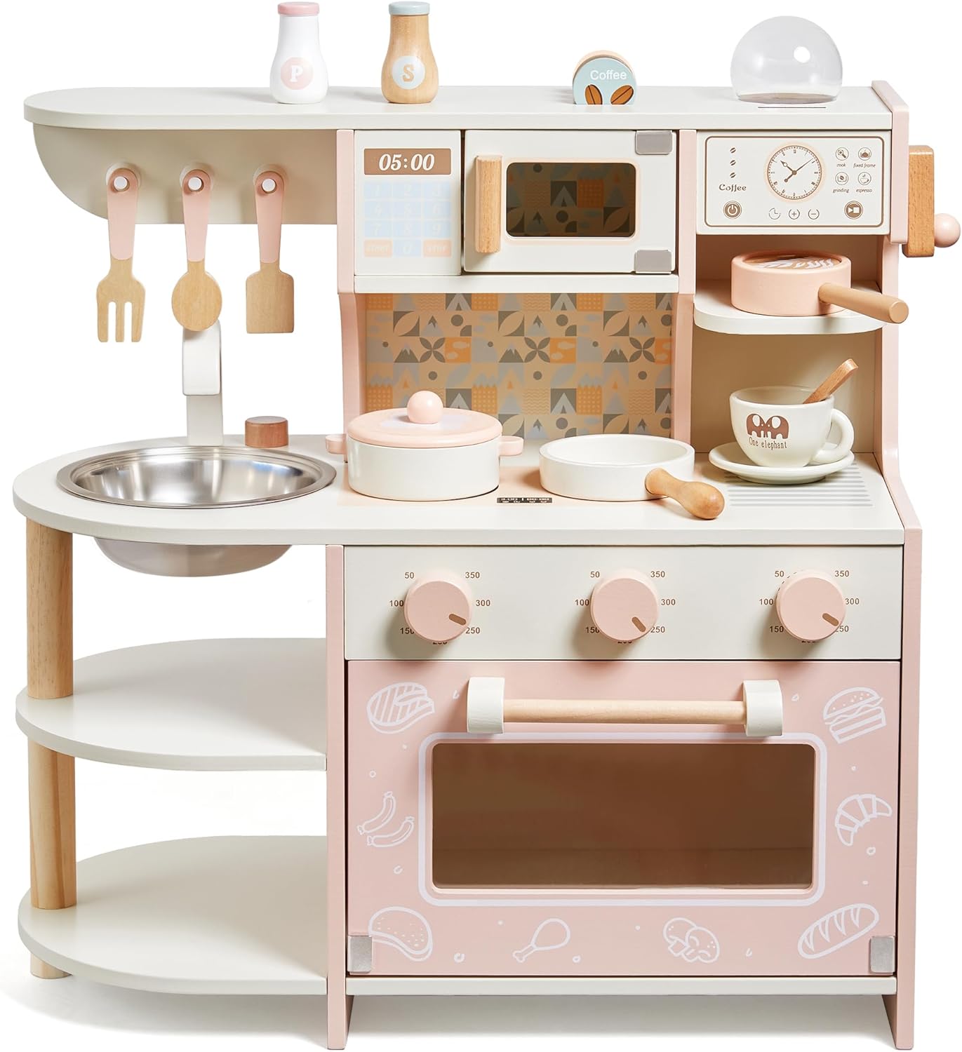 Cucina da Gioco in Legno per Bambini - immagine 1
