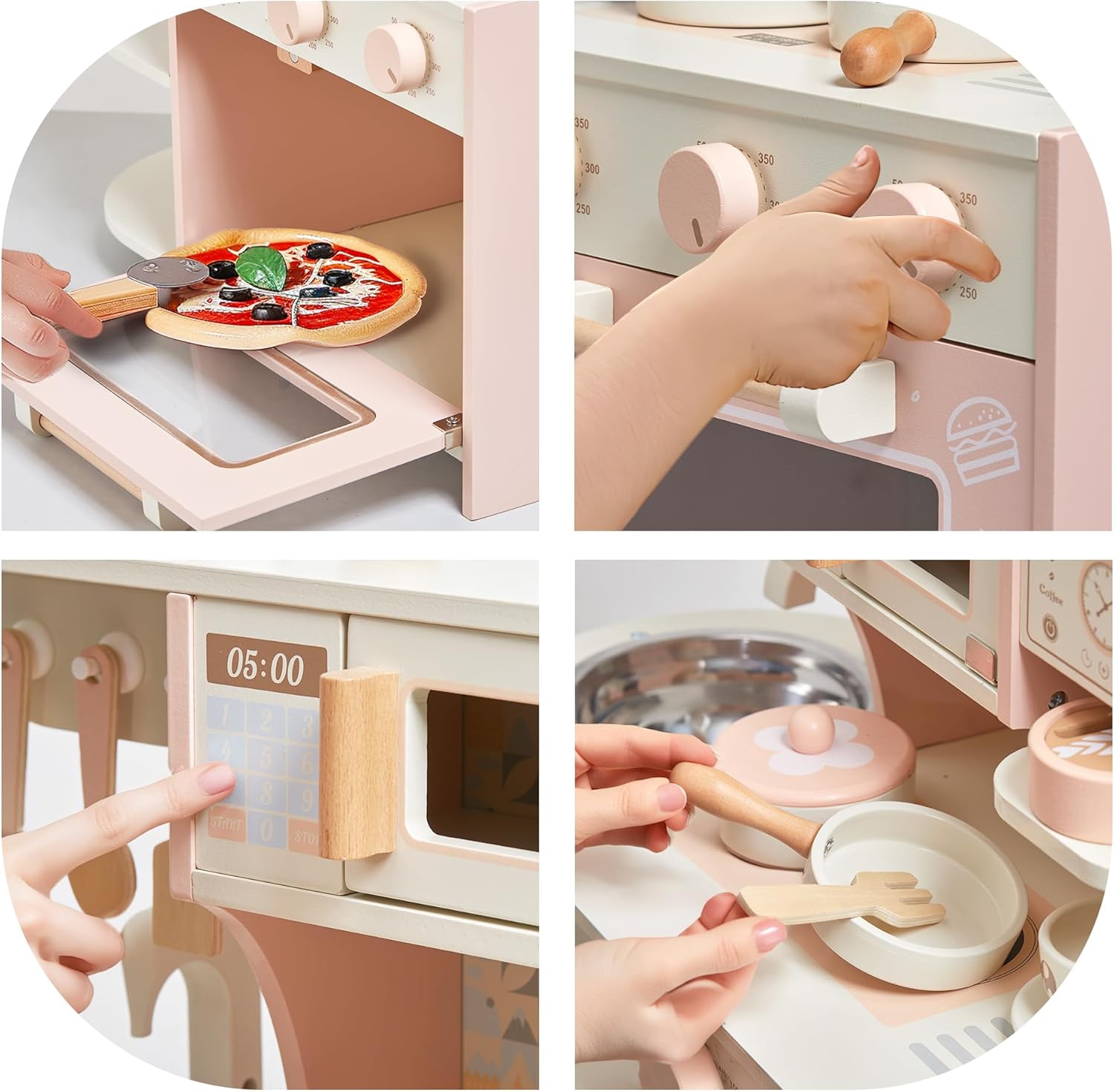 Cucina da Gioco in Legno per Bambini - immagine 3
