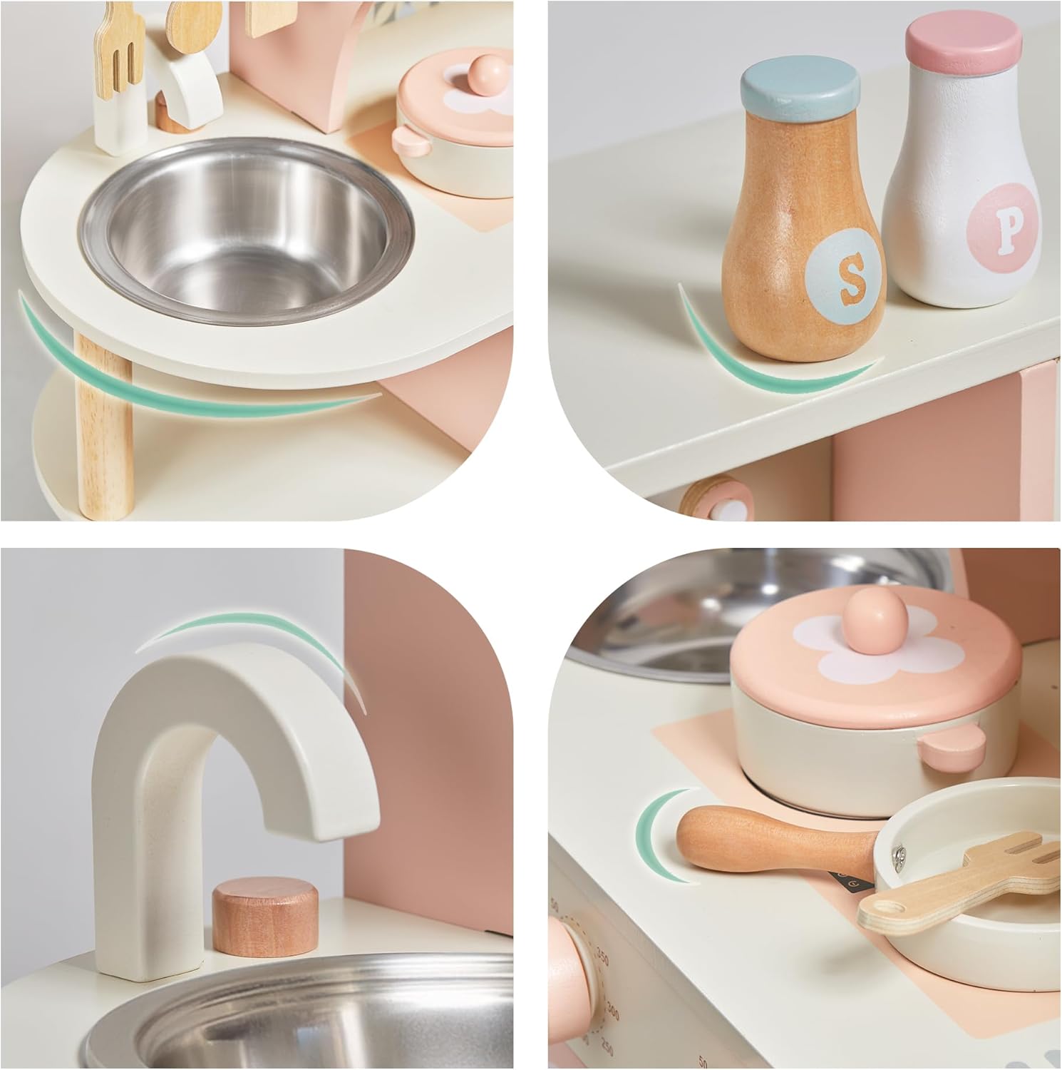 Cucina da Gioco in Legno per Bambini - immagine 5