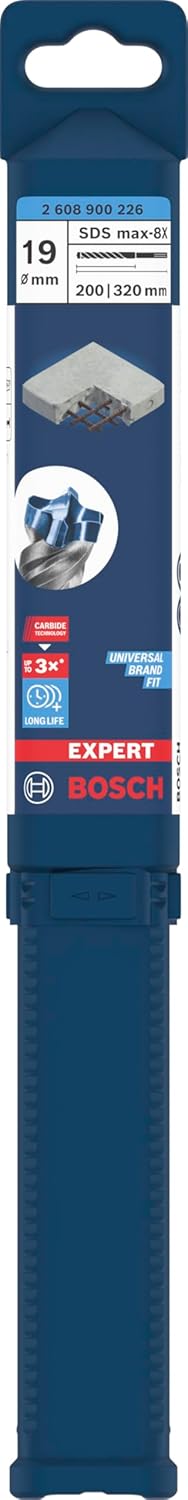 Bosch Punta per Martelli EXPERT SDS max-8X Ø 19mm - immagine 2