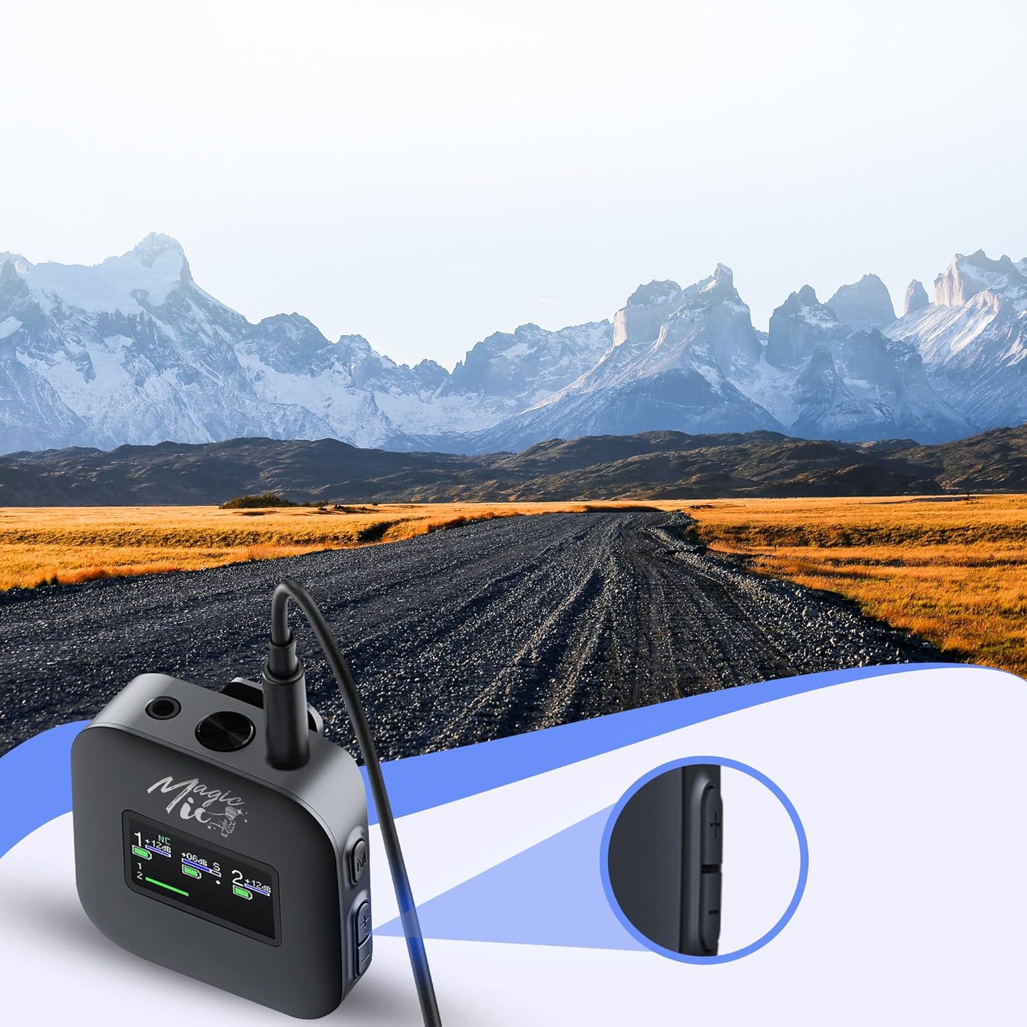 Magicmic Set Microfoni Radio 3 Pro - Wireless (2 TX + 1 RX) - immagine 9