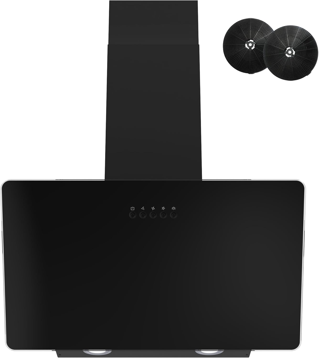 Firegas Cappa Aspirante Inclinata 60 cm, A++ - immagine 1