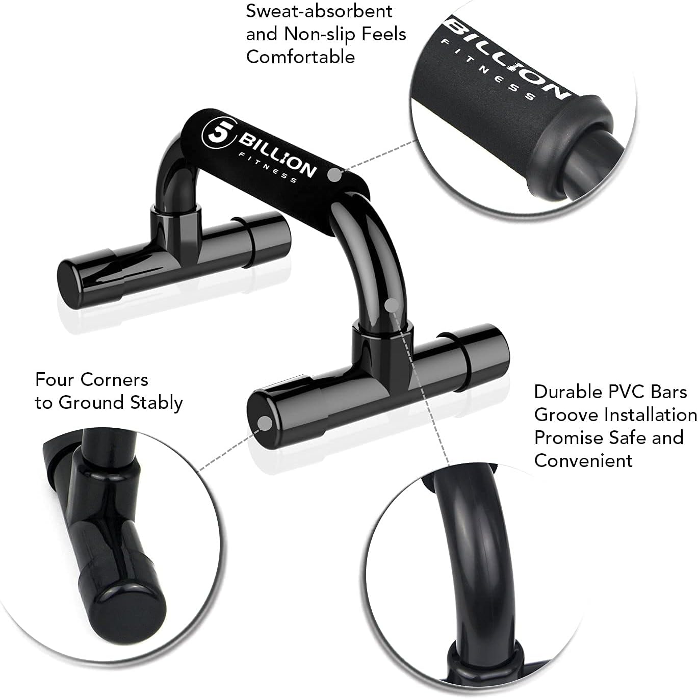 5BILLION Maniglie per Flessioni Push Up Bars Stand - immagine 5