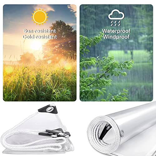 Okyuk Telone Trasparente con Occhielli 2x3m - immagine 6