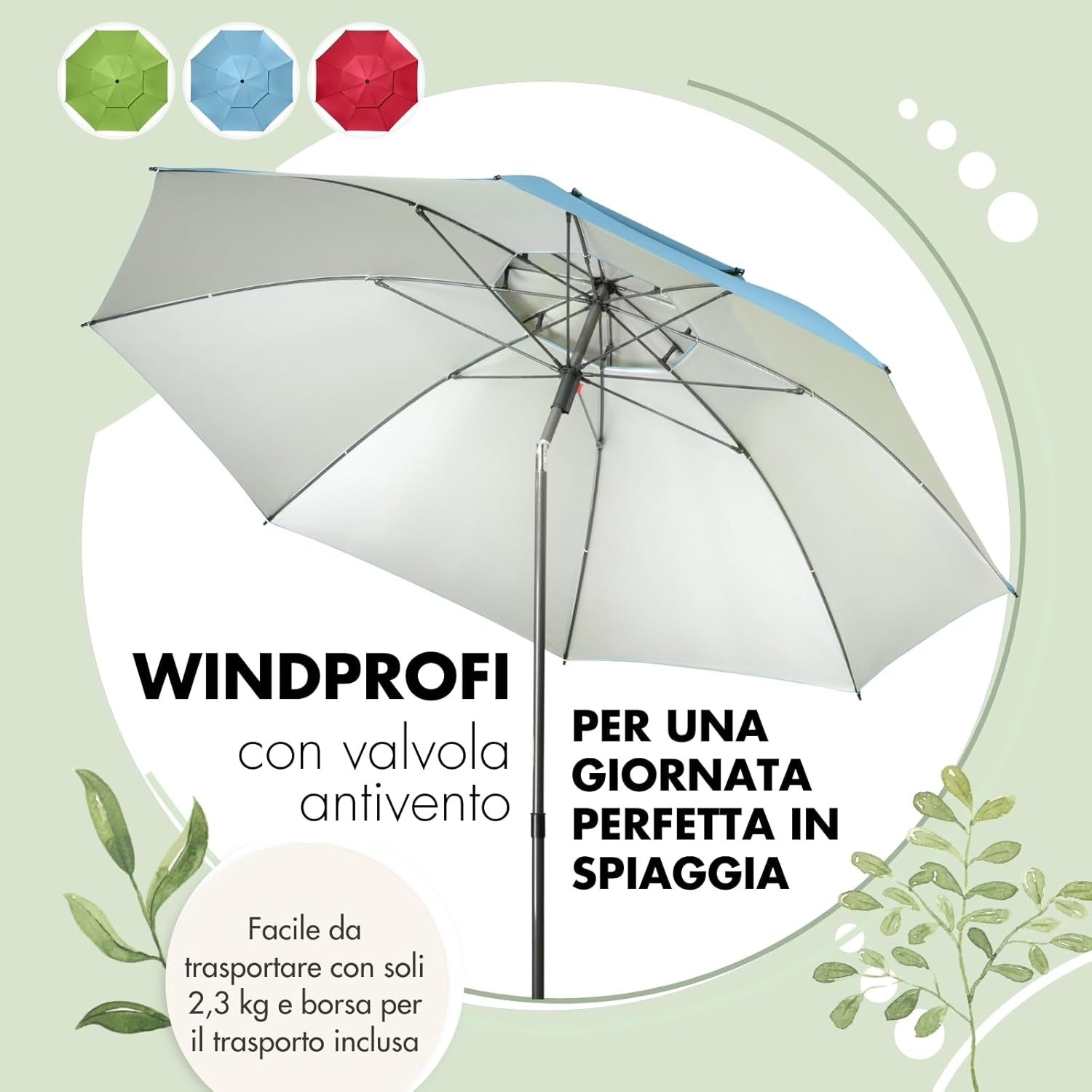 doppler derby Ombrellone 200cm - immagine 2