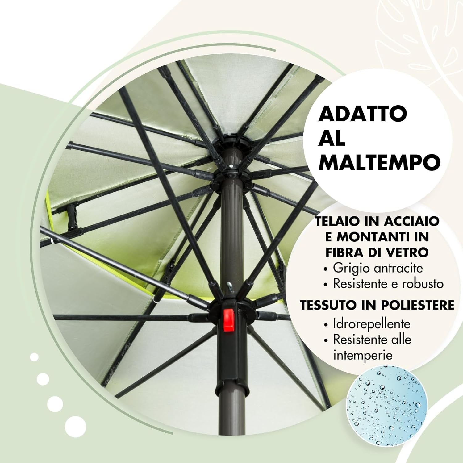 doppler derby Ombrellone 200cm - immagine 6