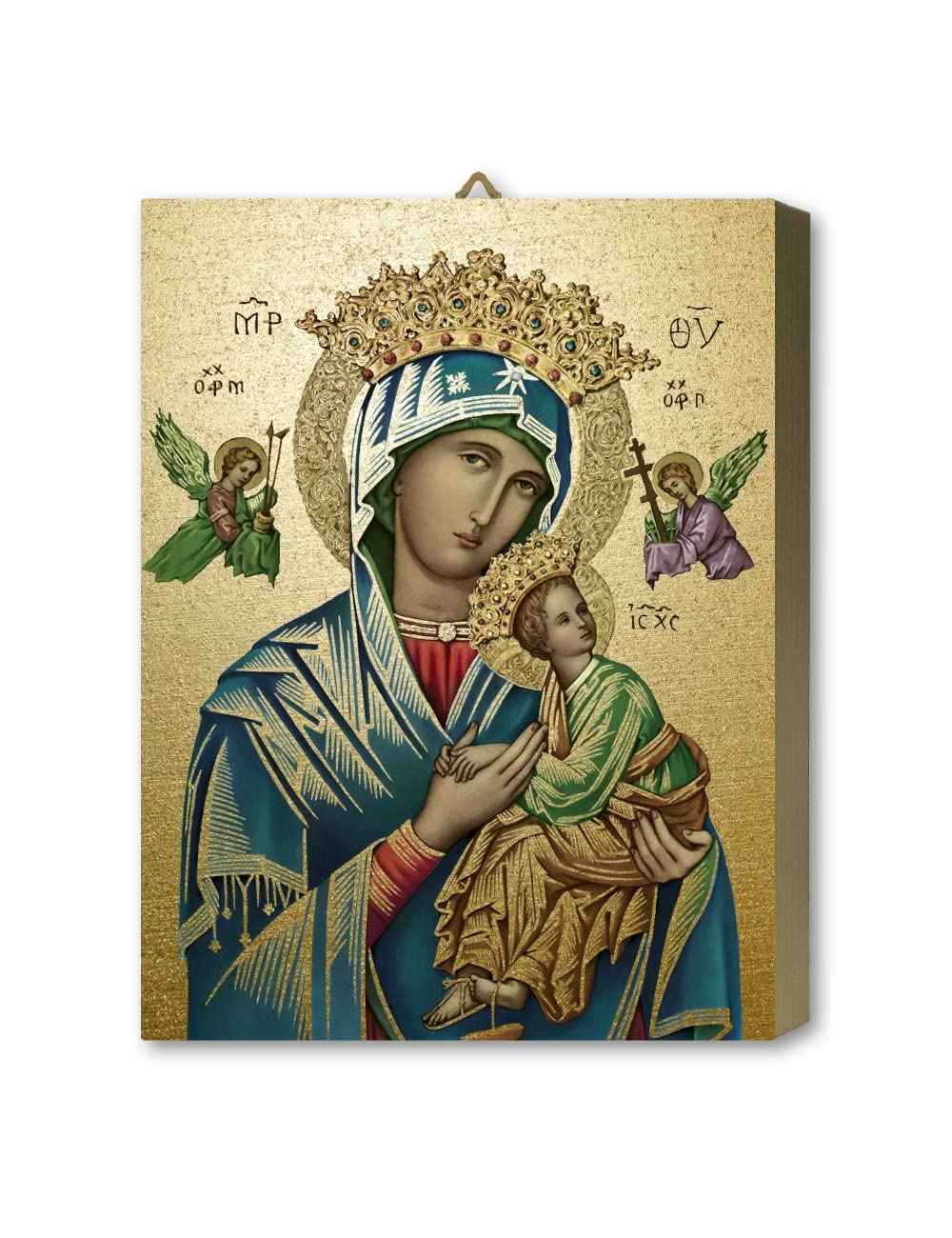 Fratelli Bonella | Icona Madonna del Perpetuo Soccorso 19.7x25cm