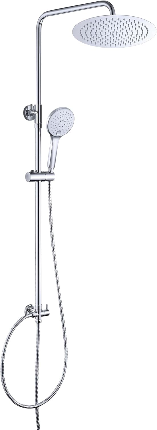 Joho Colonna Doccia Idromassaggio Acciaio INOX Cromato