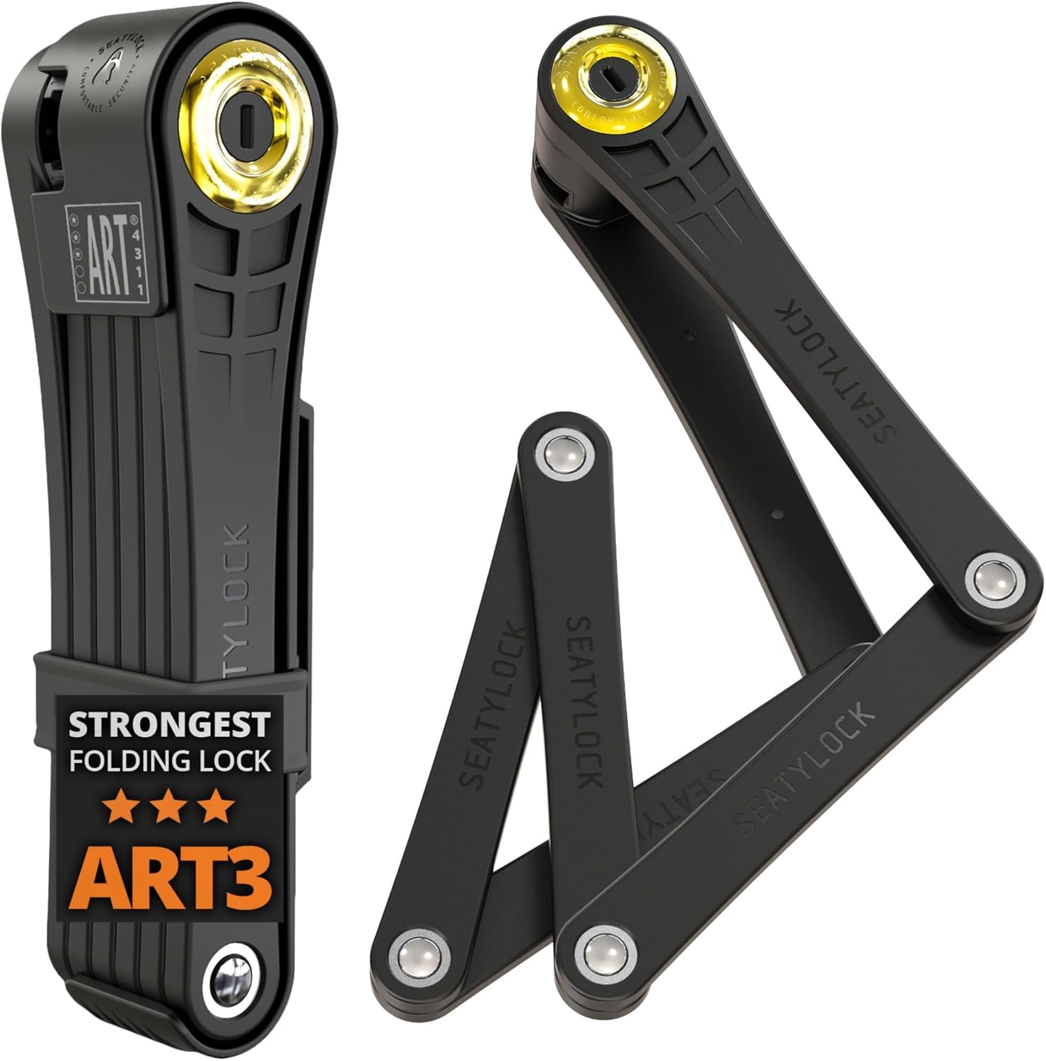 Seatylock FoldyLock Elite - Lucchetto Bici Pieghevole 110cm - immagine 1