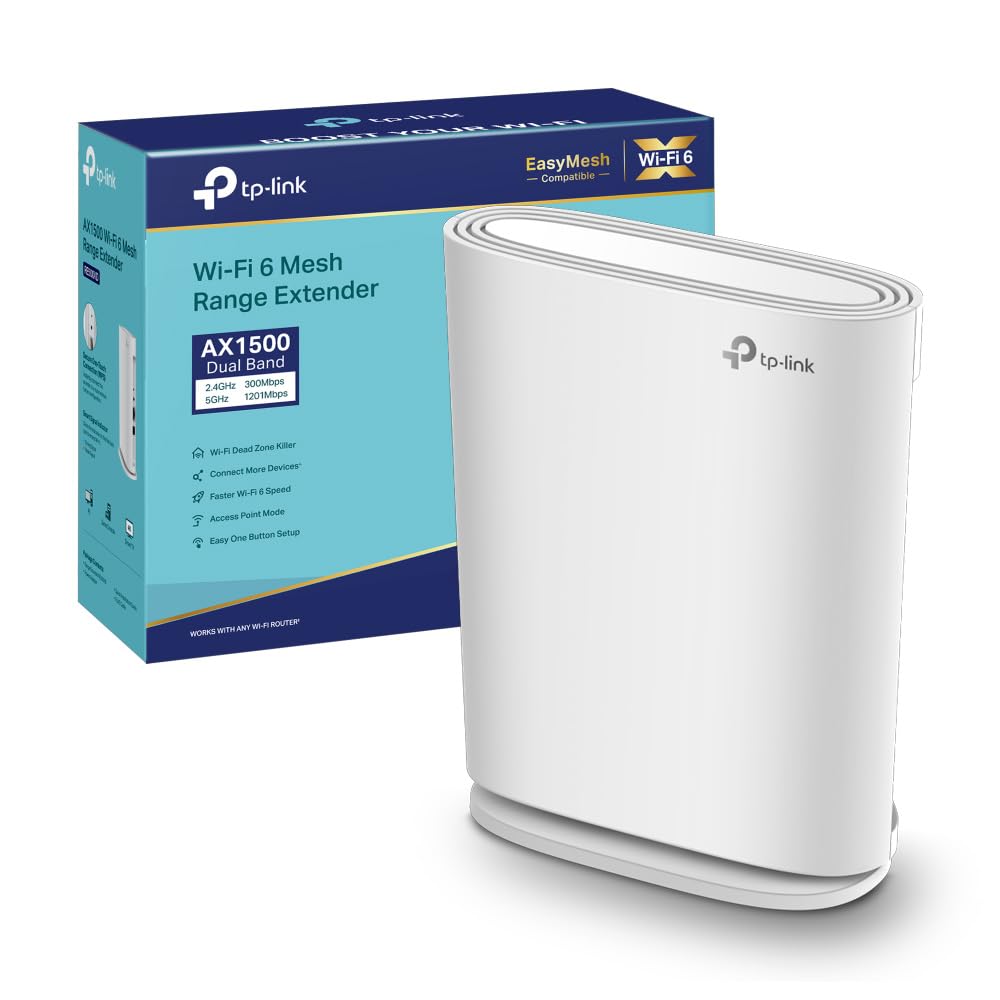 Tp-link RE500XD Ripetitore WiFi 6 AX1500Mbps