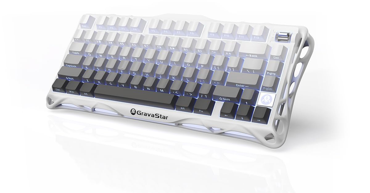 Gravastar Mercury K1 - Tastiera Gaming Meccanica Wireless 75%
