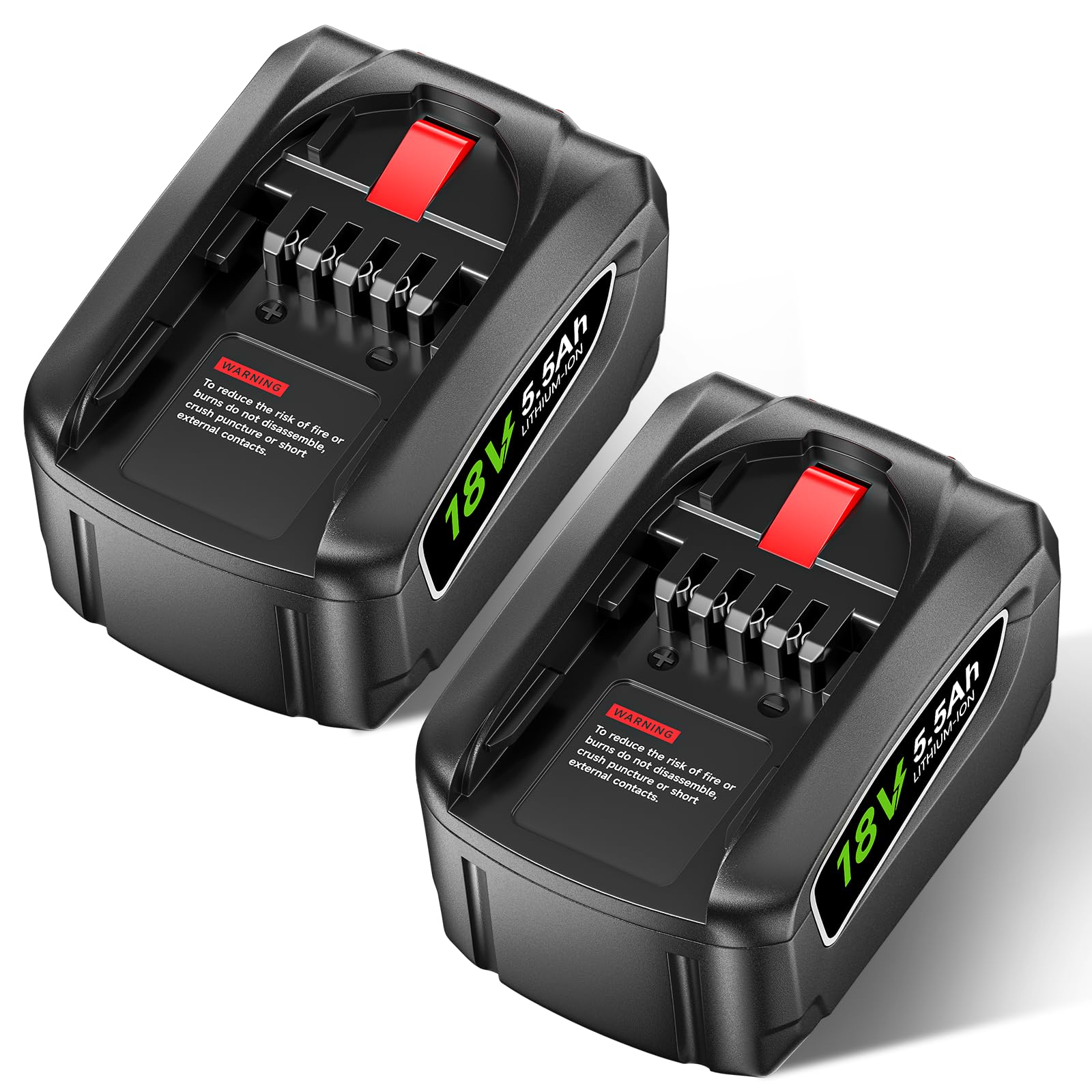 Mspalocell Batteria 18V 5.5Ah per Bosch PBA/PSB/PSR