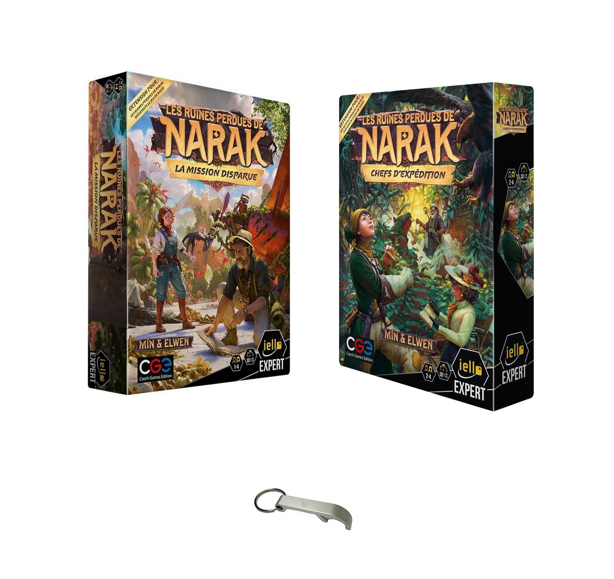 Narak - Set di capi di spedizione, con la missione scomparsa e 1 spacchi Blumie