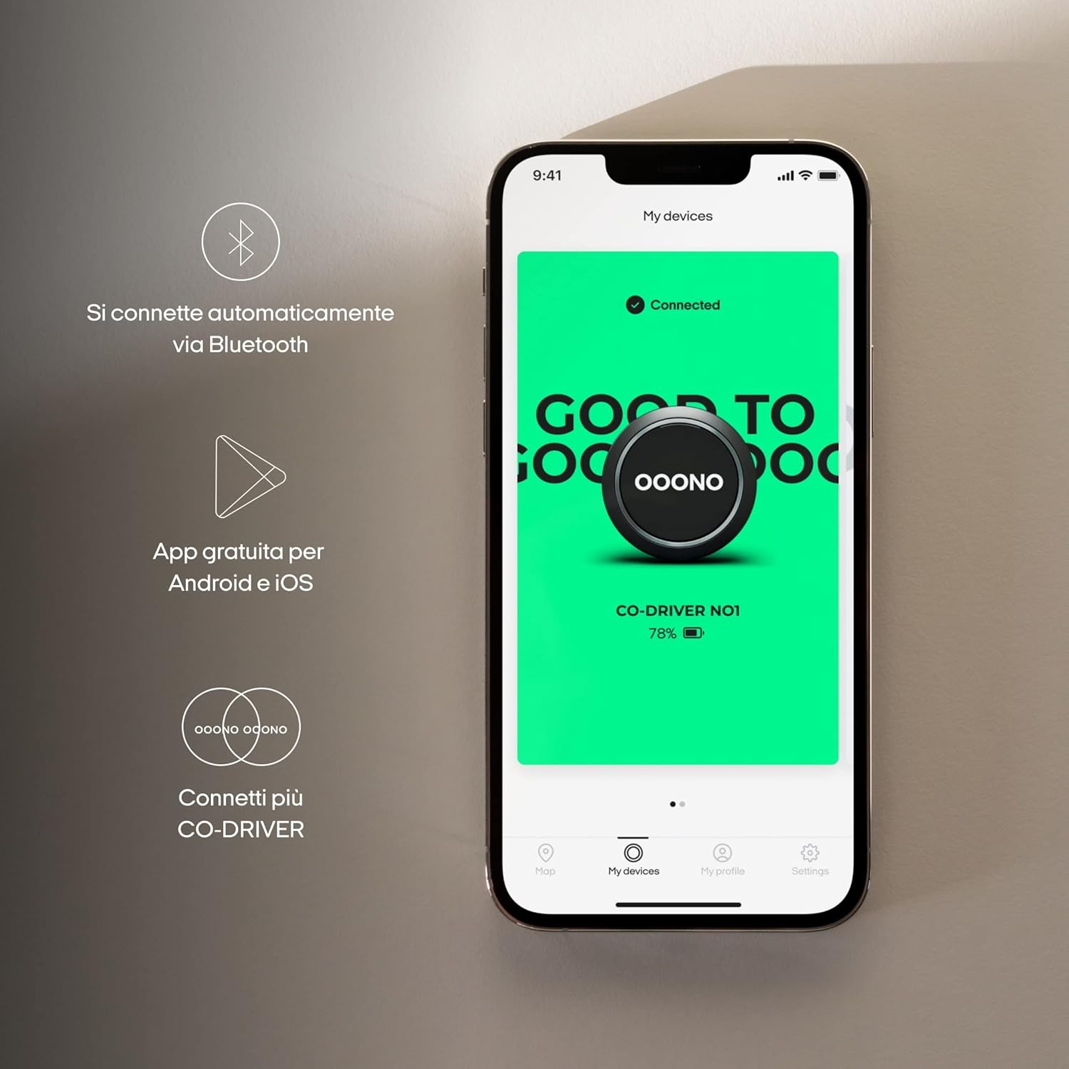 Ooono CO-DRIVER NO1 - Avvisi Autovelox e Pericoli Stradali - immagine 3