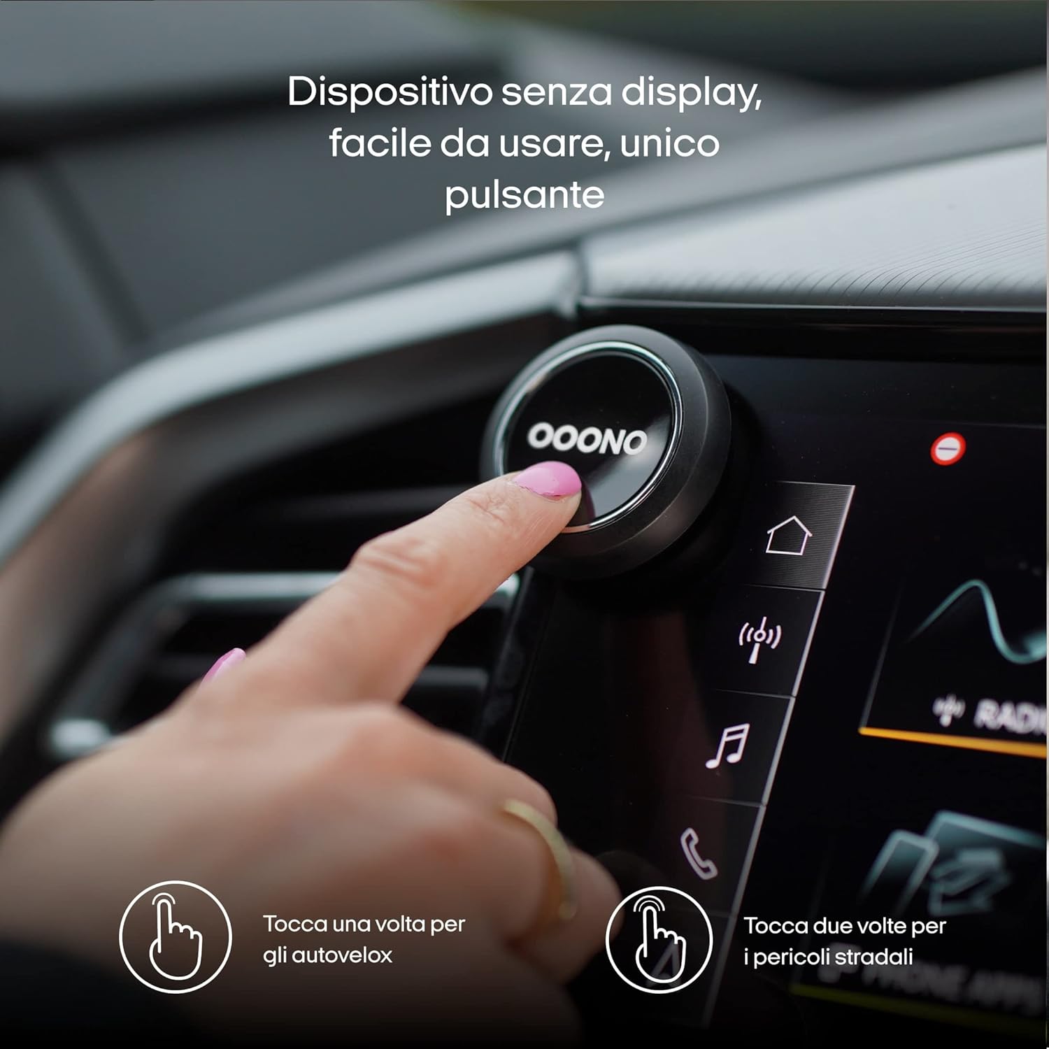 Ooono CO-DRIVER NO1 - Avvisi Autovelox e Pericoli Stradali - immagine 5