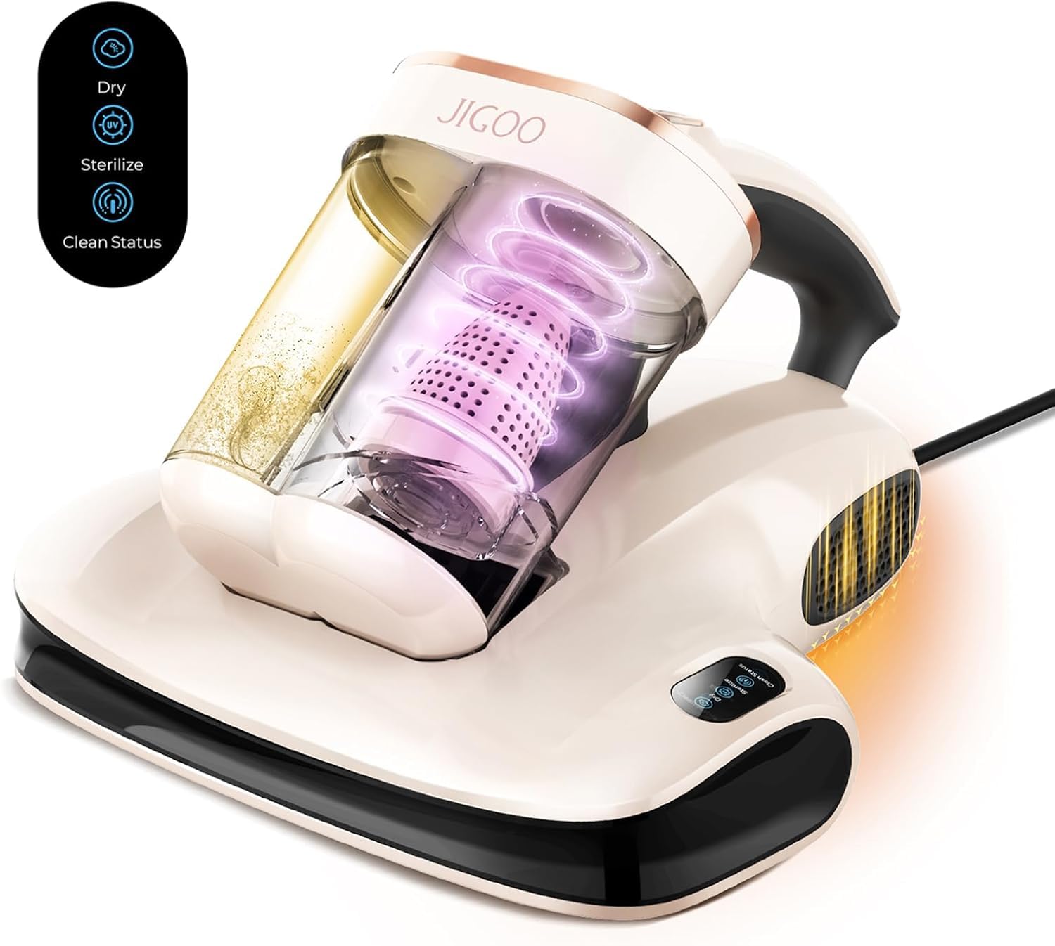 Jigoo S100 Battimaterasso Aspiratore Anti-acari UV