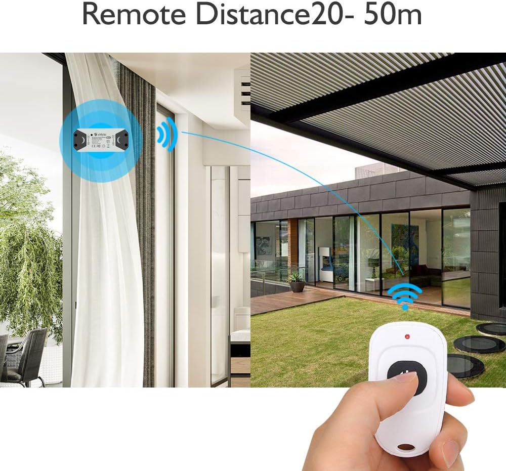 eMylo Smart Wireless RF - Modulo Relè Controllo Motore 4pz - immagine 3