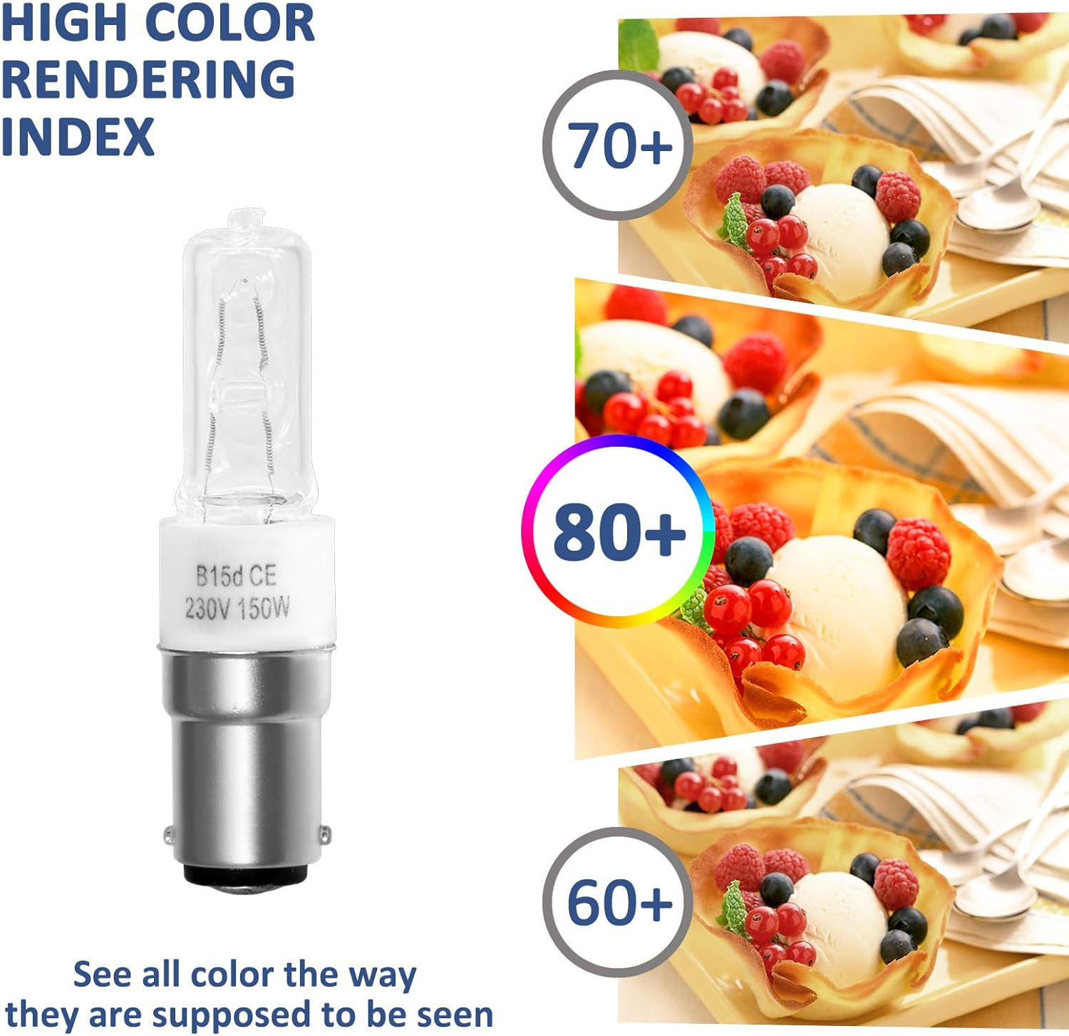 Lampada Alogena B15d 150W 230V Dimmerabile, 2 Pezzi - immagine 6