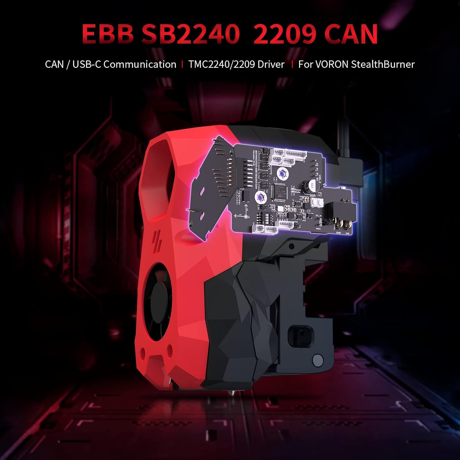 Bigtreetech EBB SB2209 CAN con Termistore NTC 100K - immagine 2