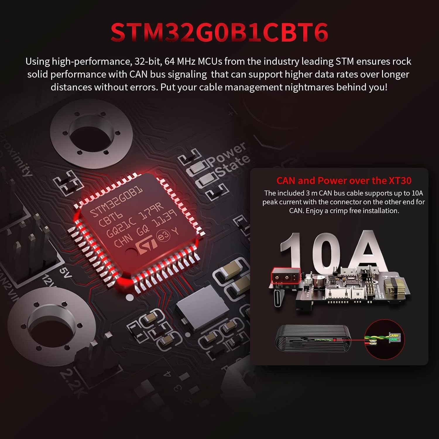 Bigtreetech EBB SB2209 CAN con Termistore NTC 100K - immagine 3