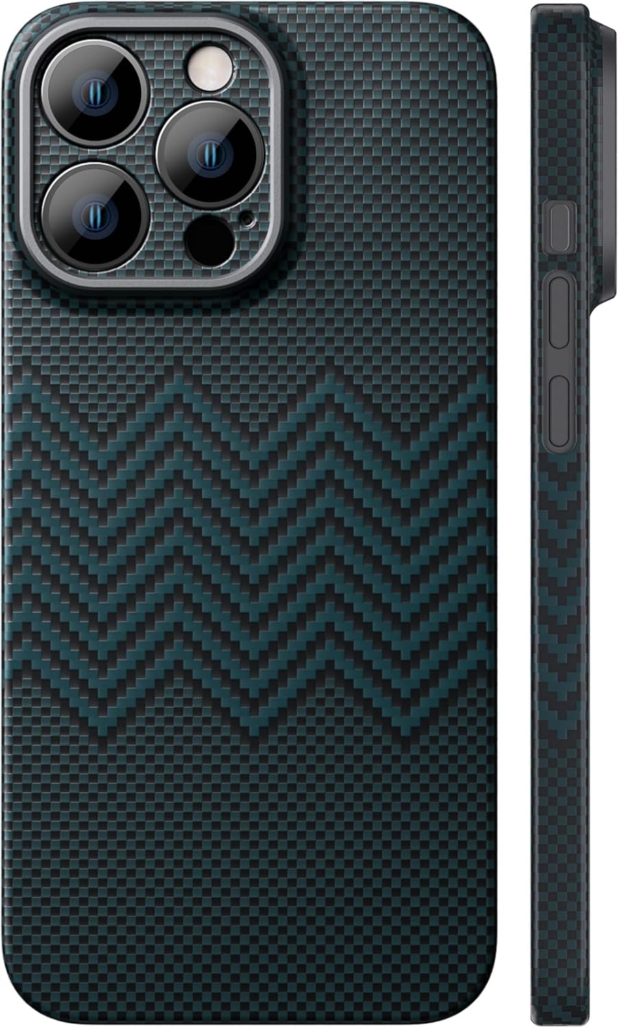 Memumi Fibra Aramidica Custodia per iPhone 16 Pro - immagine 1