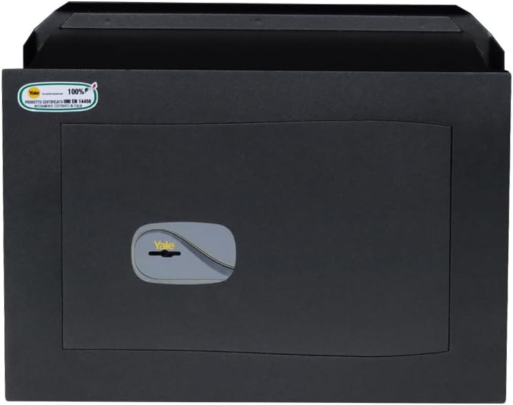 Yale Cassaforte da Muro Certificata Y3200420, Nera - immagine 1