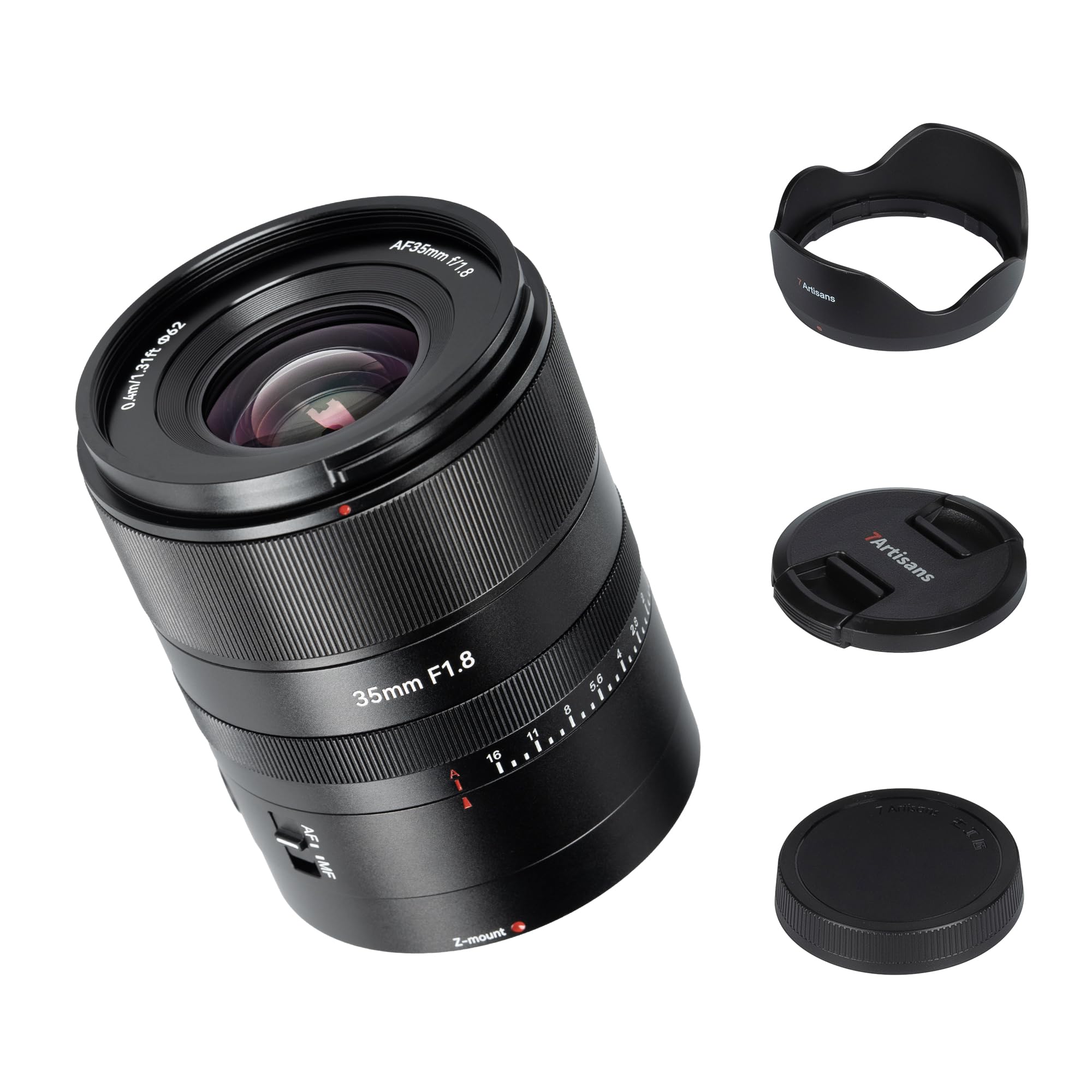 7artisans 25mm F1.8 Obiettivo Manuale Per Fotocamere Micro Quattro Terzi – Compatto, Leggero, Con 12 Lamelle E Corpo In Alluminio