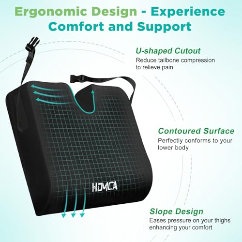 Homca Cuscino Antidecubito in Memory Foam 40x45x7,5cm - immagine 2