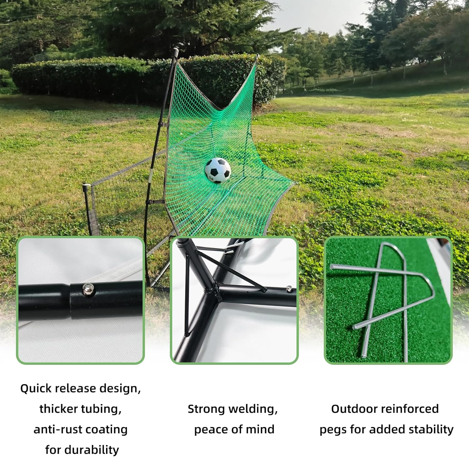 Kaidida Kickbac 210x90 cm - Porta da Calcio 2 in 1 - immagine 5