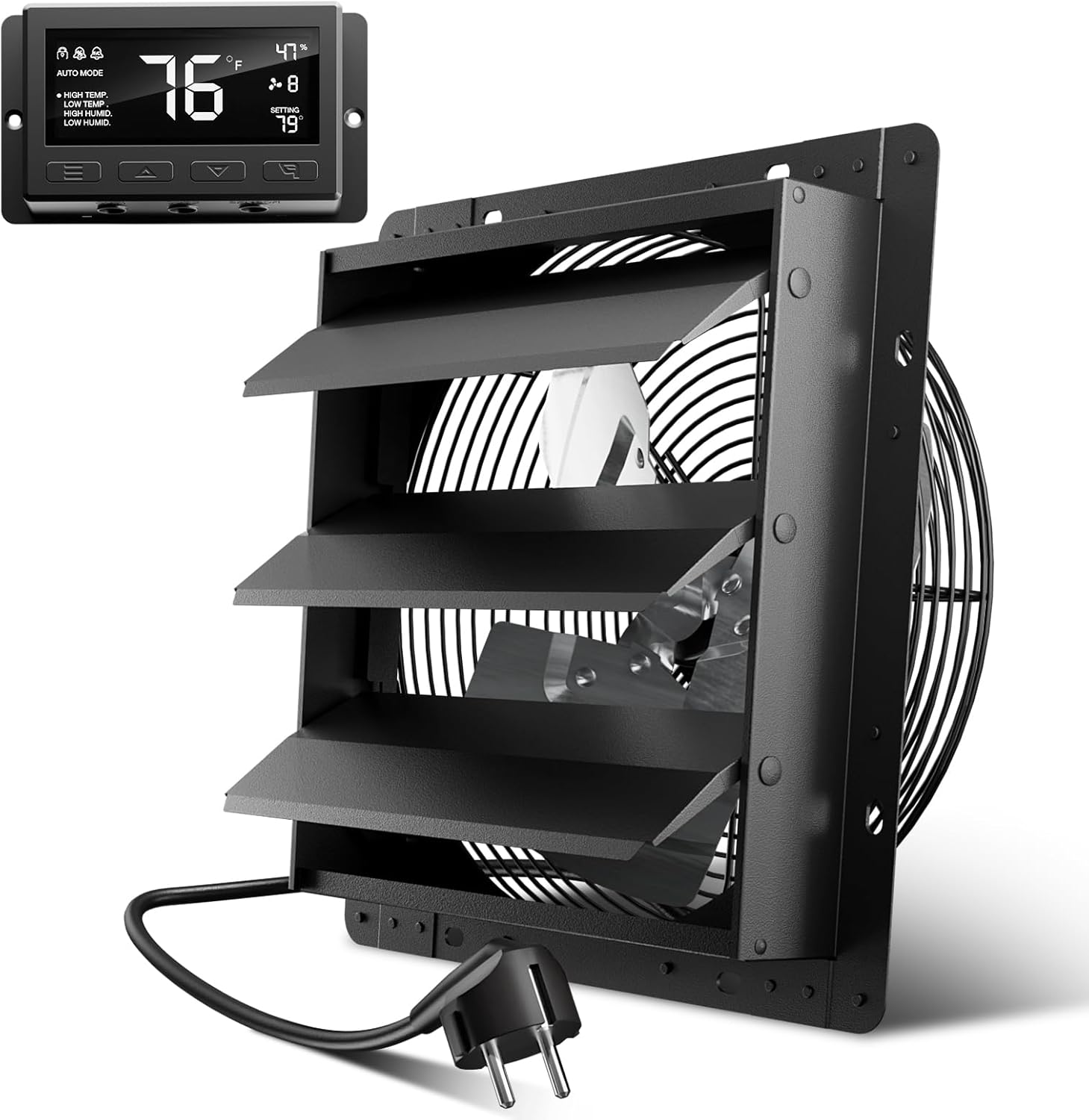 Hon&guan Ventilatore di Scarico Industriale 300mm