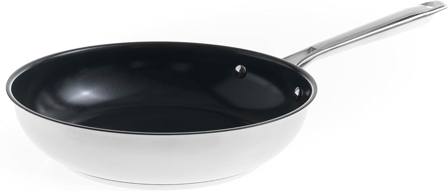 Lacor 44328 Padella Acciaio Inox 18/10 Ø28cm