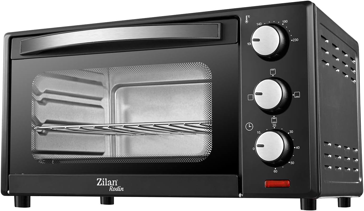 Zilan, forno elettrico, doppia protezione in vetro, 15 litri