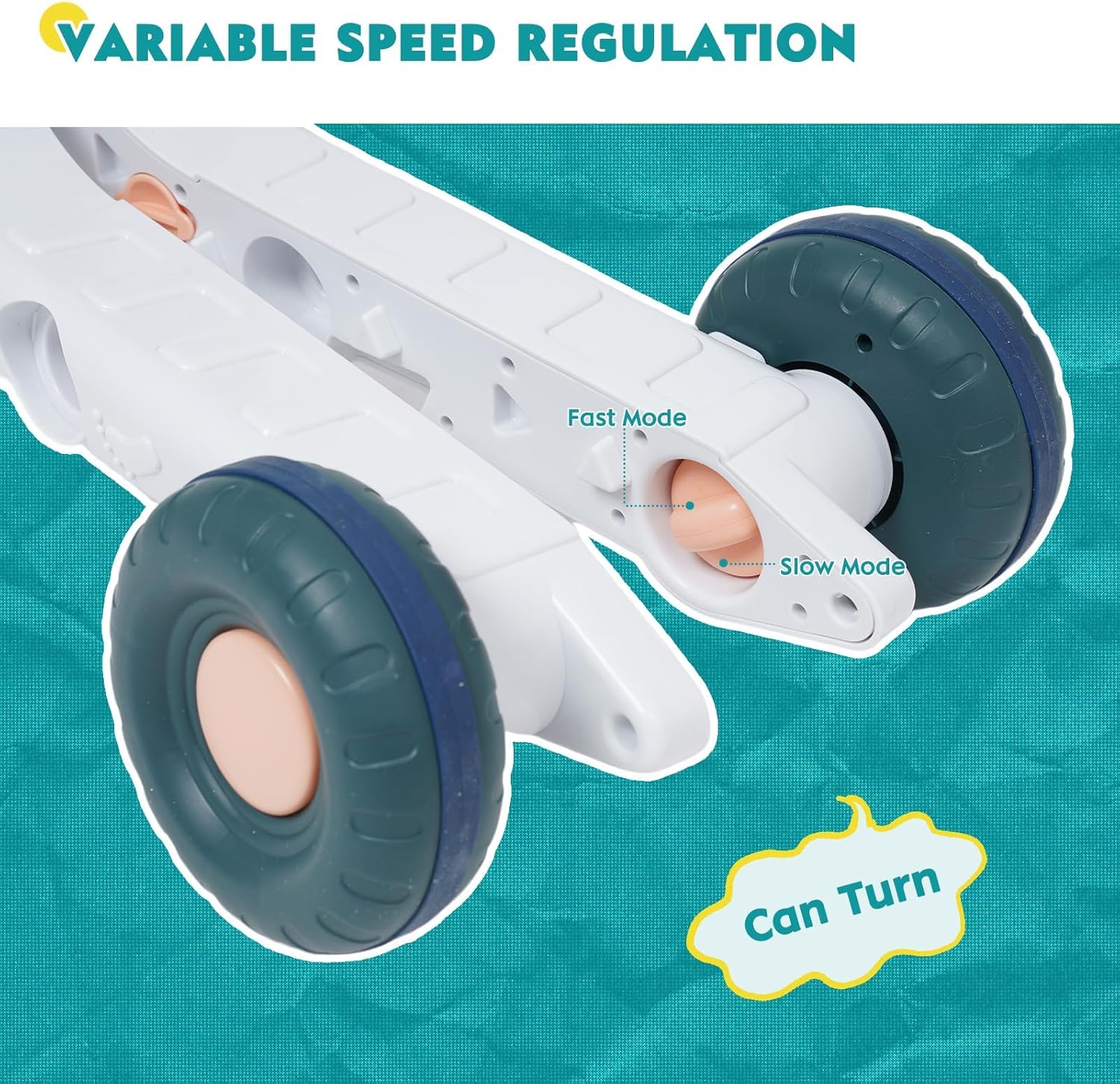 Arkyomi Girello per Bambini 6in1 con Centro Attività - immagine 8