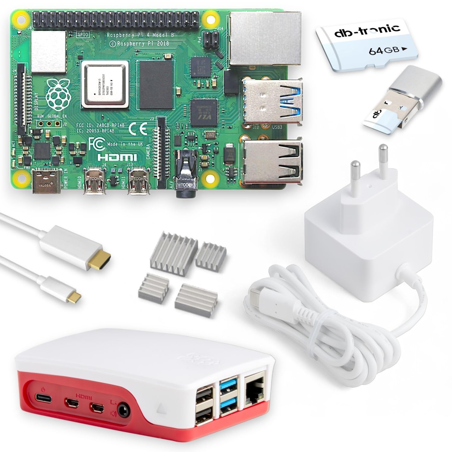 Raspberry Pi 4 8 GB Starter Kit