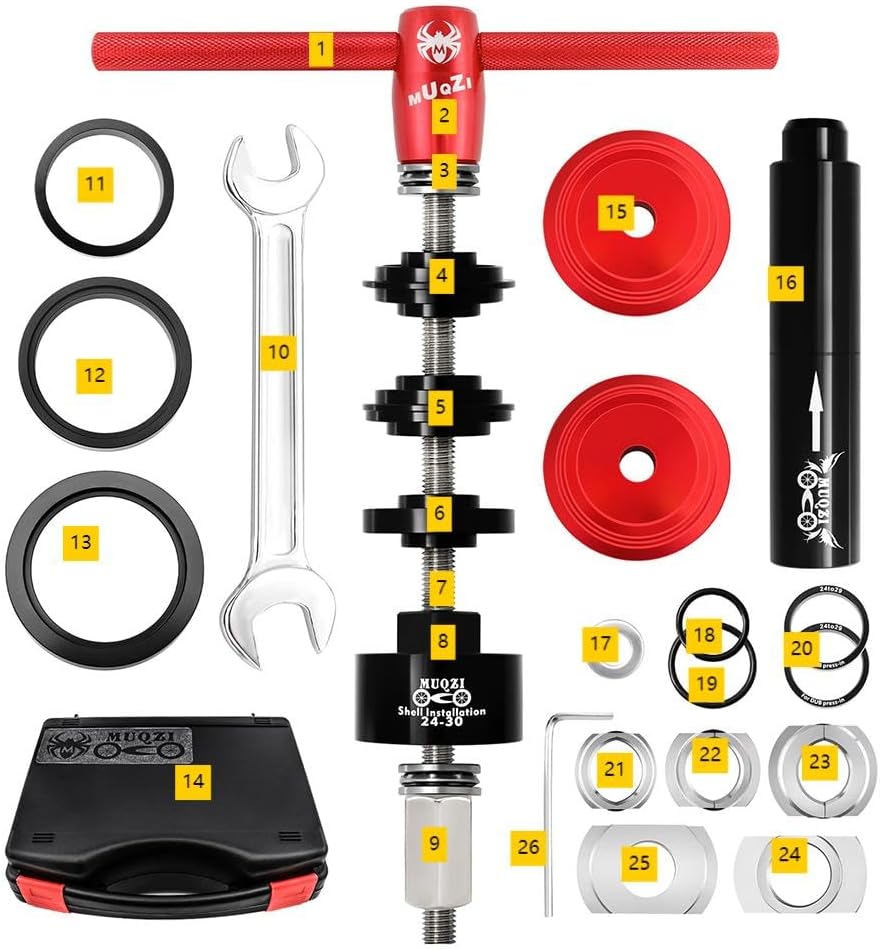 NEWFUN Kit Estrattore Movimento Centrale Bici - immagine 5