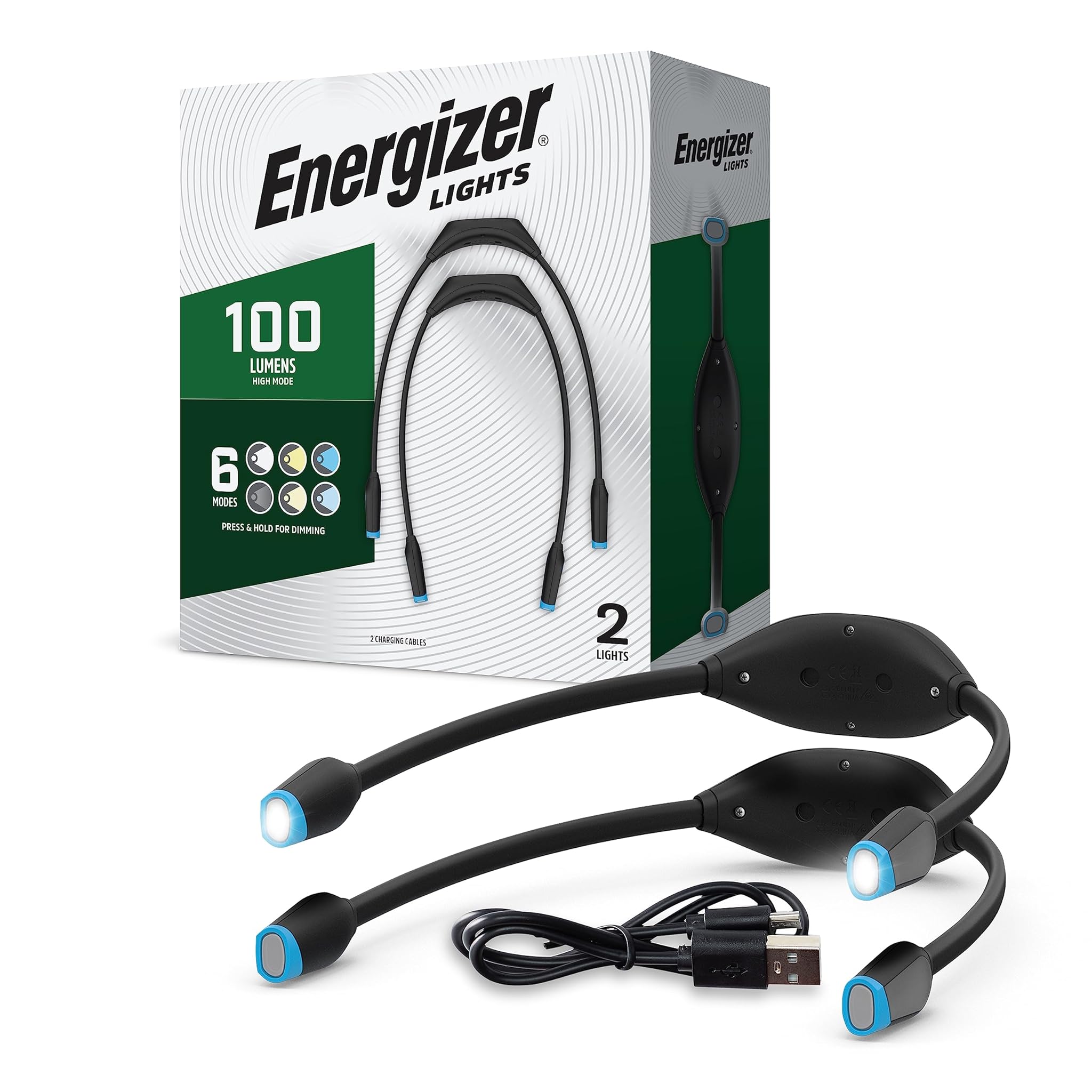 Energizer Torcia frontale Vision HD+, confezione da 2