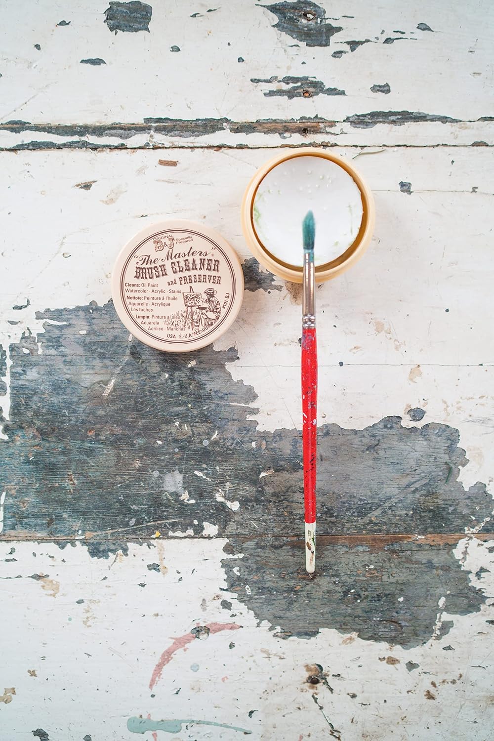 General Pencil The Masters Pulisci pennelli, Adatto per Colori a Olio ...