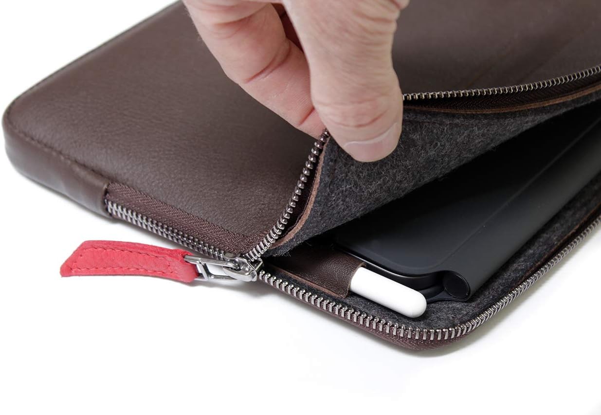 Pack & Smooch Custodia Pelle iPad PRO/Air 11" Marrone Scuro - immagine 2