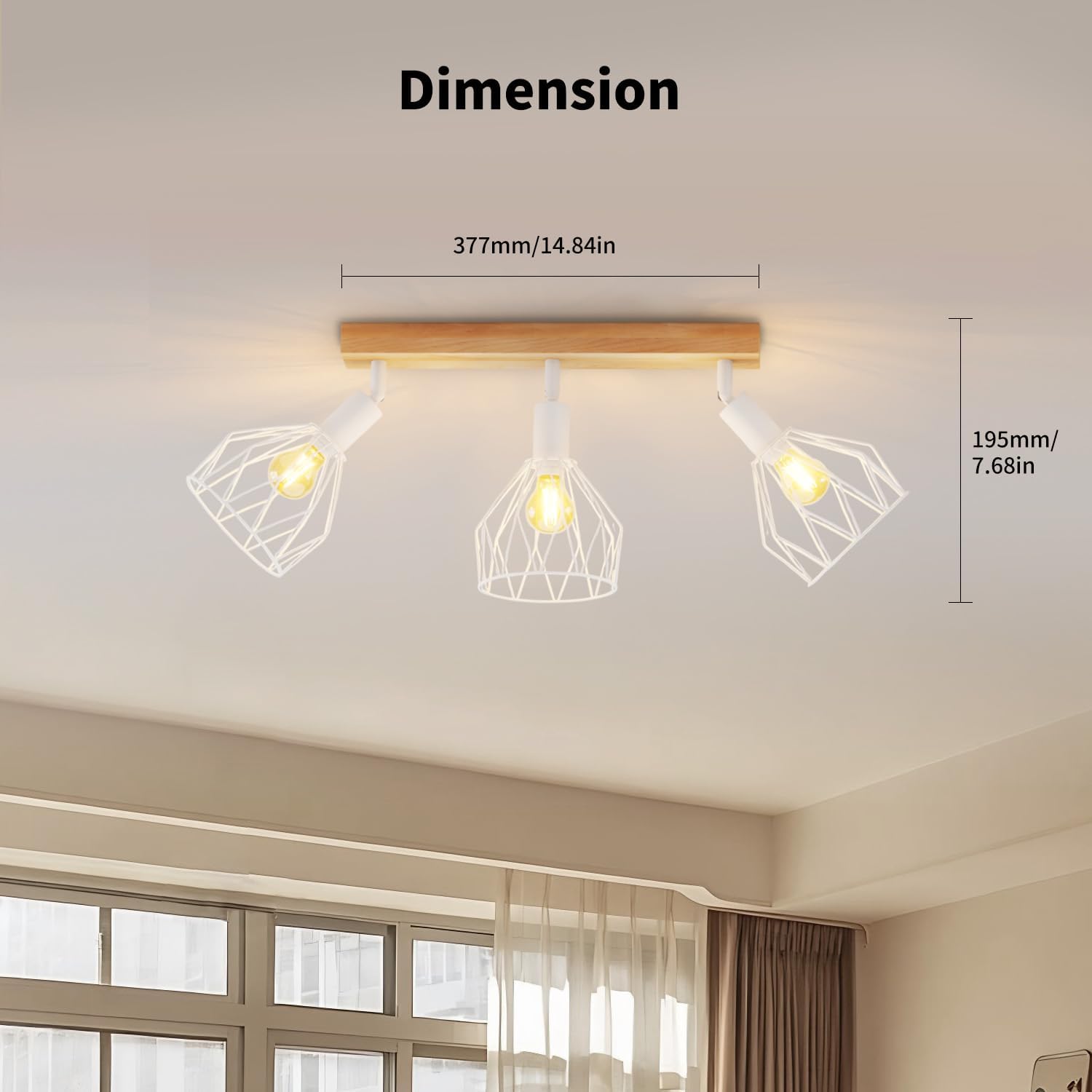 Lvwit Faretti LED da Soffitto Orientabili, Bianco - immagine 5