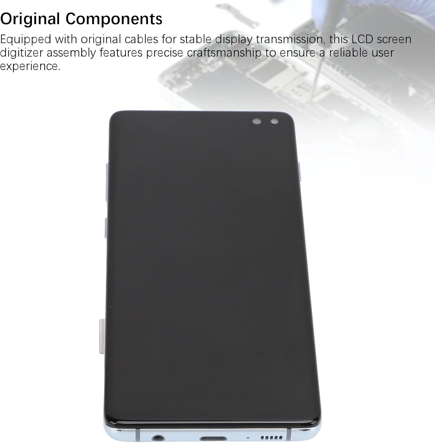 Gugxiom Sostituzione Schermo per S10 Plus 6,4 Pollici, Blue - immagine 3