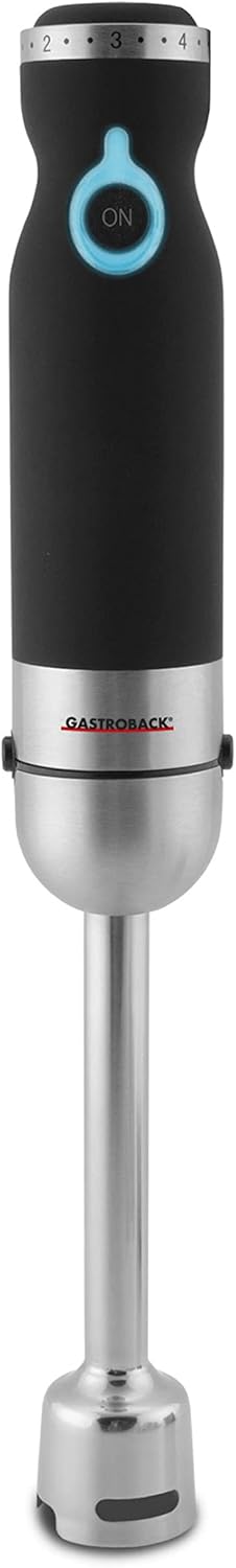 GASTROBACK Design - Frullatore a immersione Advanced Pro E, Nero, Argento - immagine 1