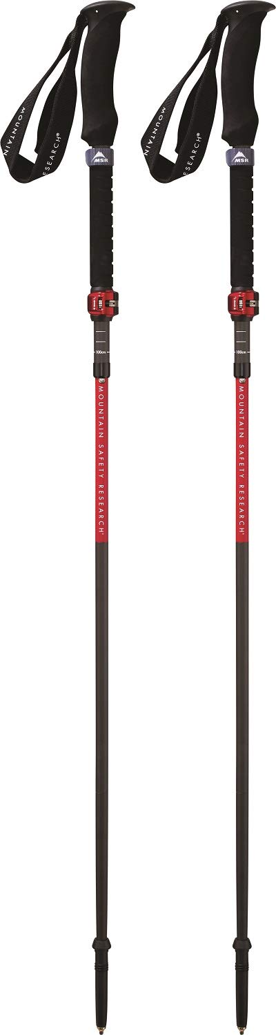 MSR DynaLock Ascent bastone da sci 120 cm Carbonio 2 pezzo(i)