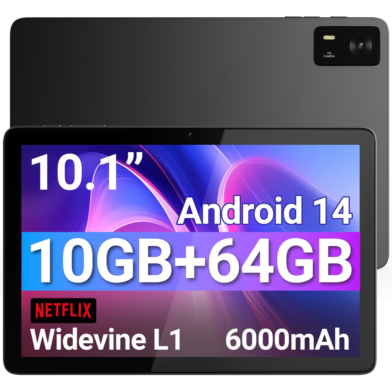 Digiland Android 14 Tablet 10,1 pollici