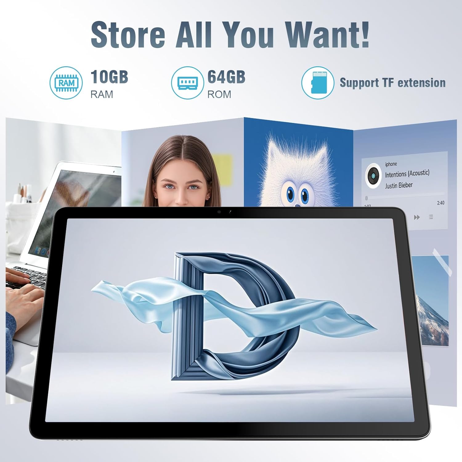 Digiland Android 14 Tablet 10,1 pollici - immagine 3