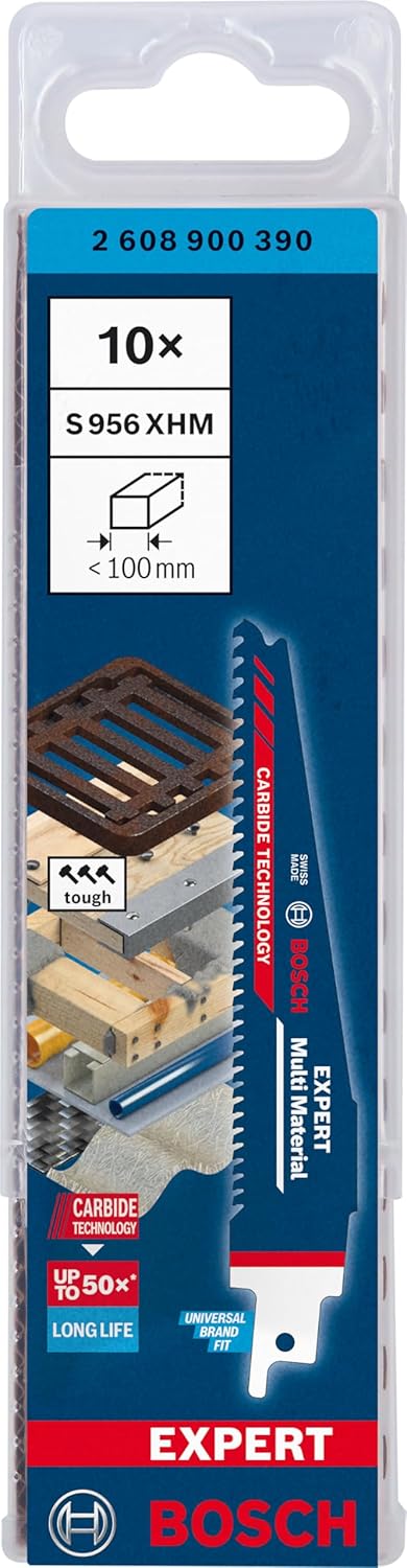 Bosch Professional 10x Lame per Seghe Universali S 956 XHM - immagine 2
