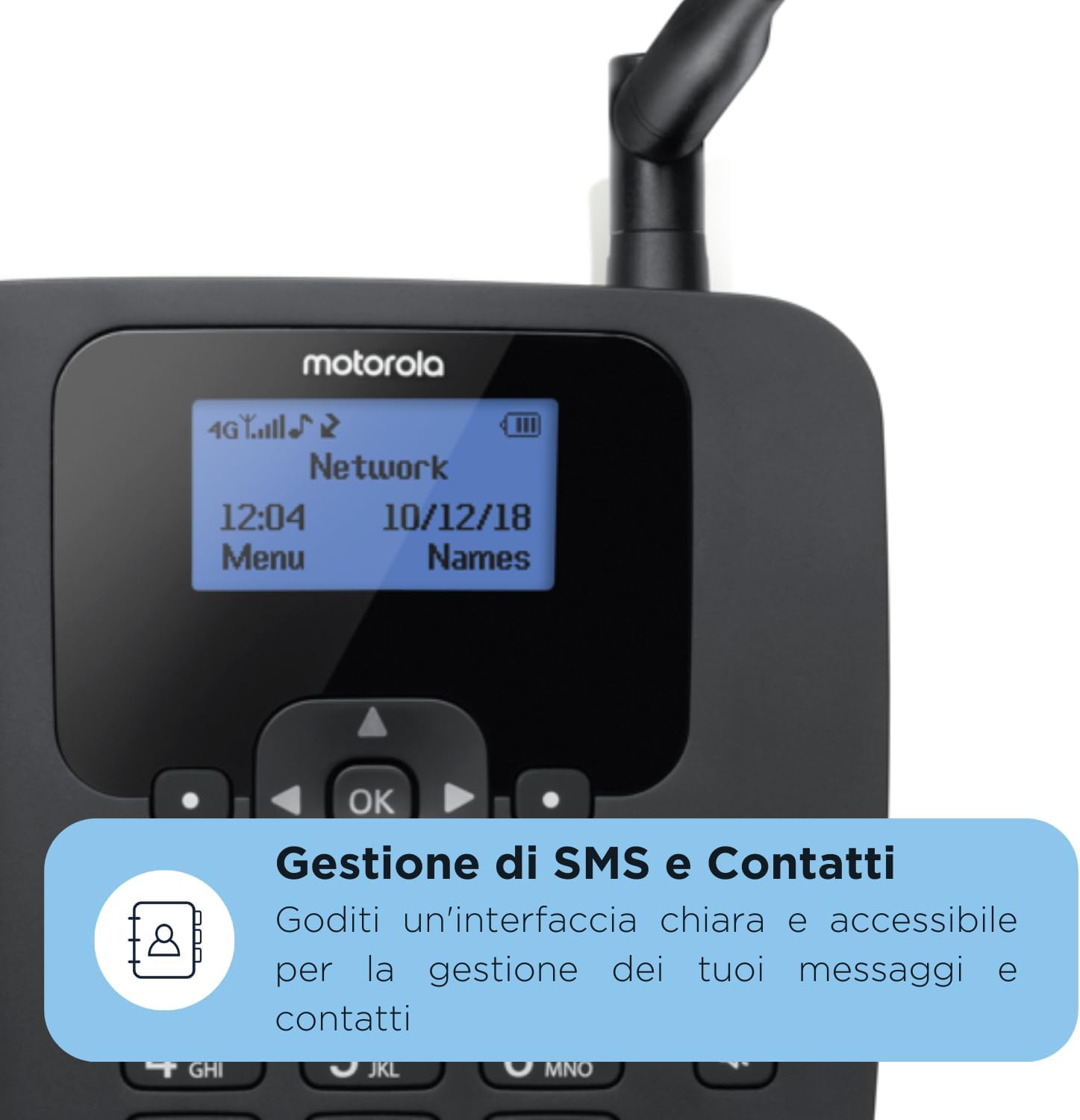 Telefono Fisso Wireless (FW410L) - immagine 4