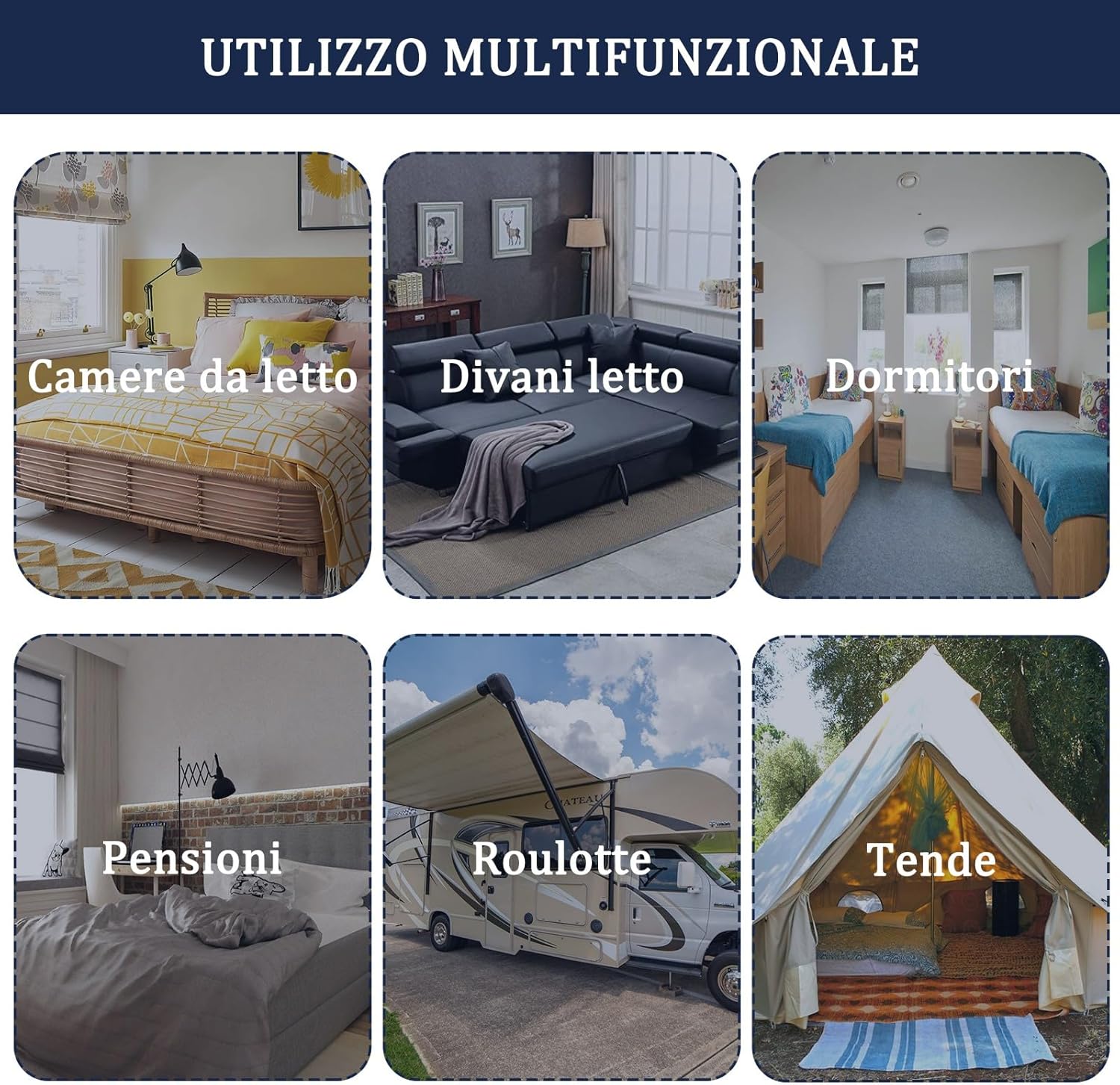 Bedecor Topper Matrimoniale 180x200cm - immagine 7