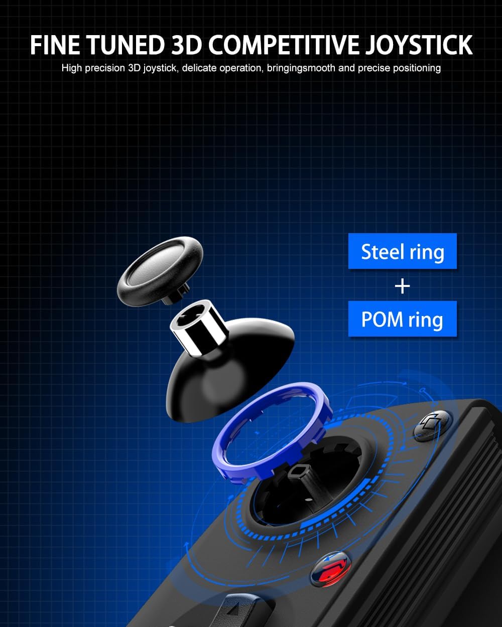 Controller Bluetooth per Nintendo Switch, iOS, Android - immagine 7